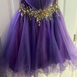 Wore once! No rips or tears in fabrics. Functional zipper! Perfect condition.